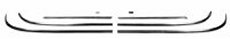1962-65 NOVA REAR WINDOW MOLDING KIT HARDTOP (8 PIECE)